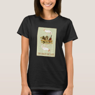 Camiseta El loco gato Lady Tarot