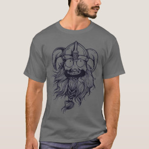 Camiseta El loco guerrero ambulante Helm Nordic Berserker