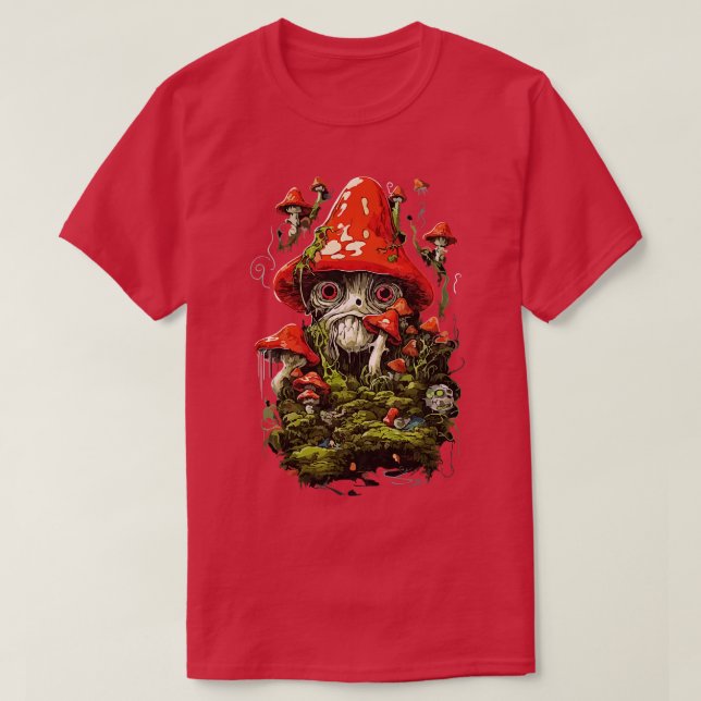 Camiseta El Loco Mushroom (Diseño del anverso)