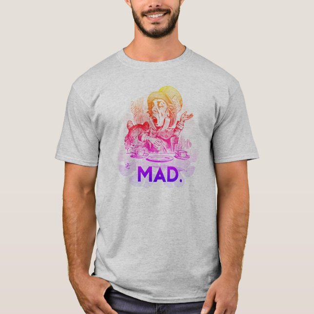 Camiseta El loco odio del arcoiris masculino (Anverso)