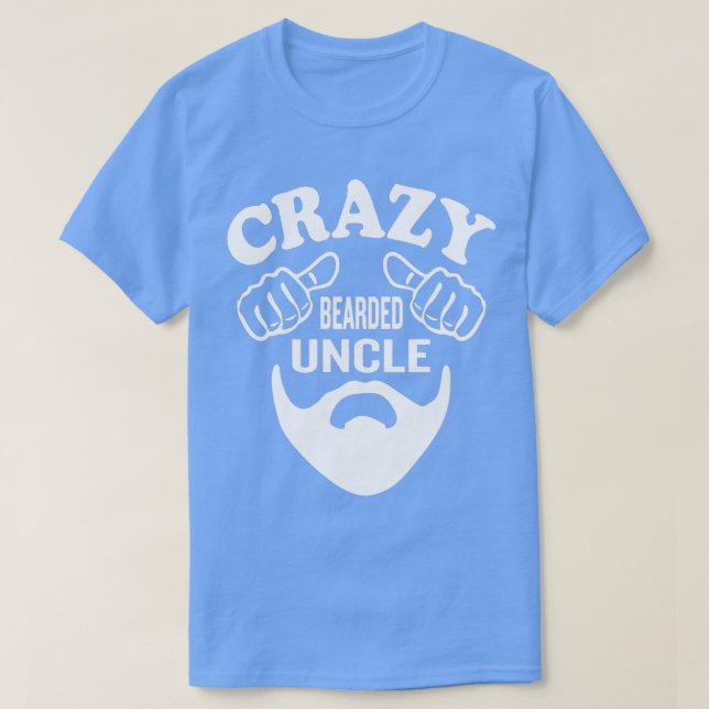 Camiseta El loco tío de barba 4 (Diseño del anverso)