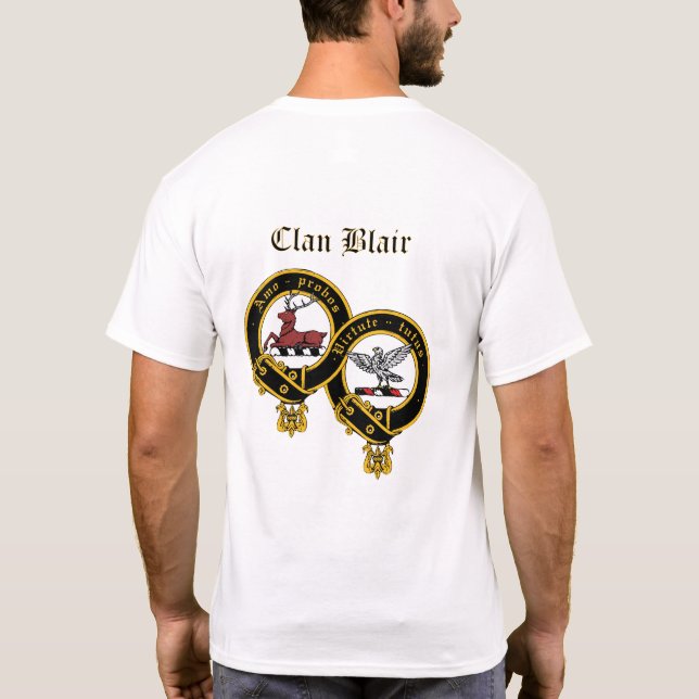 Camiseta El logo de Clan Blair a la espalda (Reverso)