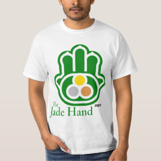 Camiseta El logotipo de la mano del jade