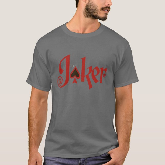 Camiseta El logotipo de la tarjeta de juego del Joker (Anverso)
