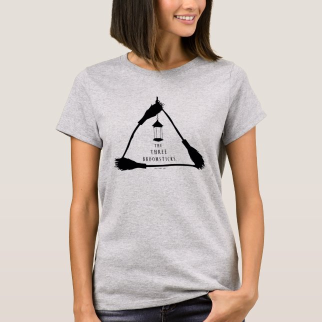 Camiseta El logotipo de los TRES BROOMSTICKS™ (Anverso)