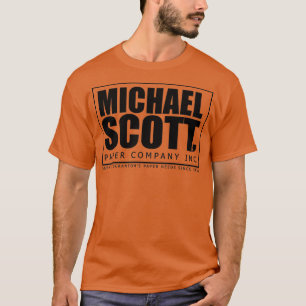 Camiseta El logotipo de papel de Office Michael Scott