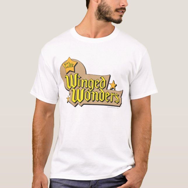 Camiseta El logotipo de Winged Wonders (Anverso)