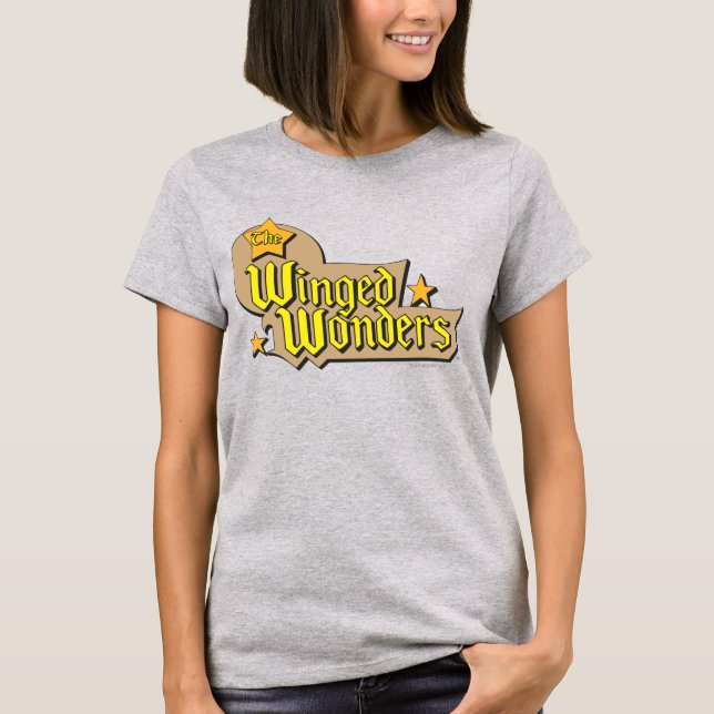 Camiseta El logotipo de Winged Wonders (Anverso)