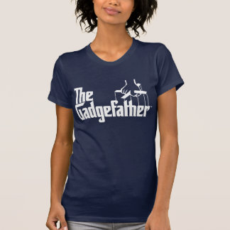 Camiseta el logotipo del blanco del gadgefather