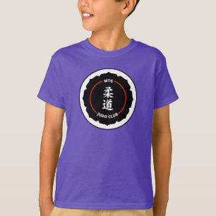 Camiseta El logotipo del llano del club del judo de MTG