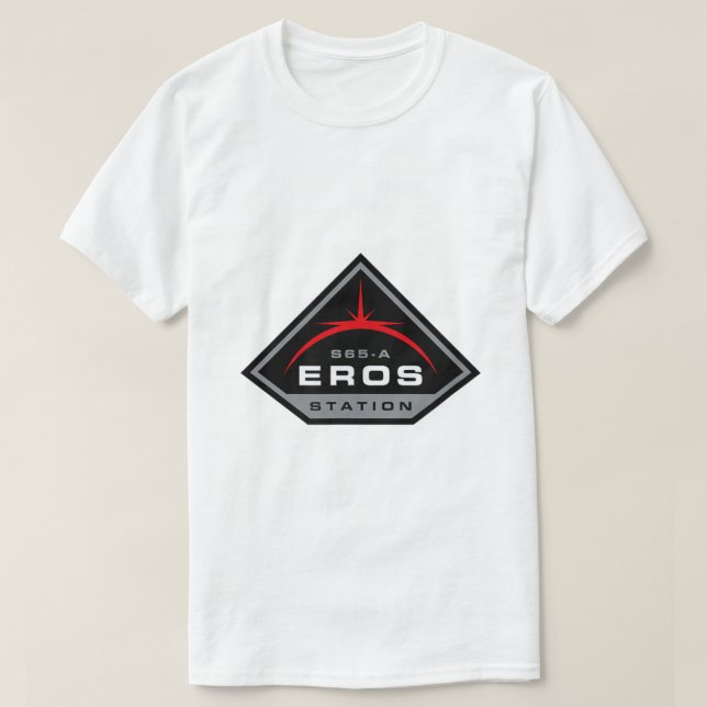 Camiseta El logotipo Expanse Eros Station (Diseño del anverso)