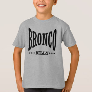 Camiseta El logotipo negro del niño