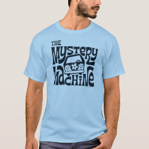 Camiseta El logotipo retro de la máquina del misterio