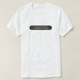 Camiseta El logro abrió consiguió el videojuego dedicado