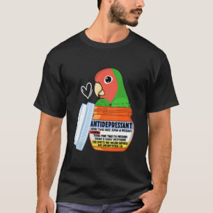 Camiseta El loro antidepresivo lindo que yo Rosy enfrenté a