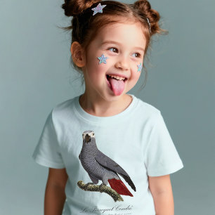 Camiseta El loro ceniza - ilustración del siglo XIX