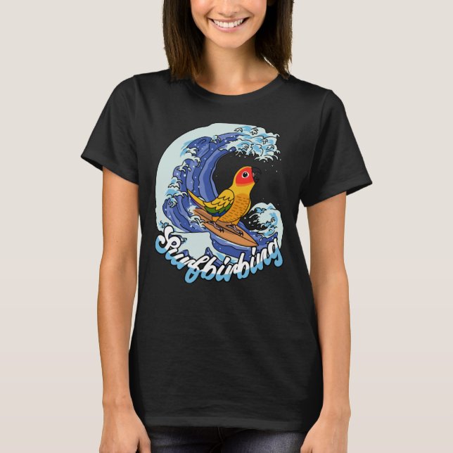 Camiseta El loro de Surfbiring I Sun Conure (Anverso)