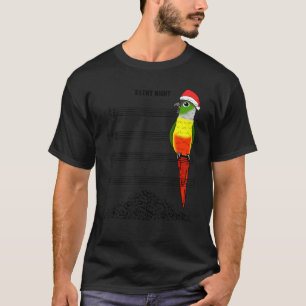 Camiseta El loro del músico I Silencio Night I Yellow Green