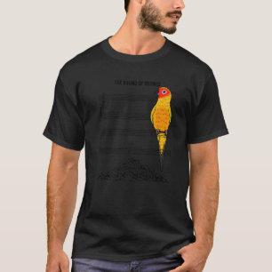 Camiseta El Loro Del Músico I Sonido De Silencio I Conure D