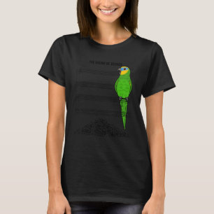 Camiseta El Loro del Músico I Sonido De Silencio I Naranja
