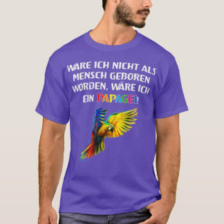 Camiseta El loro dice amor divertido por los animales Perfe