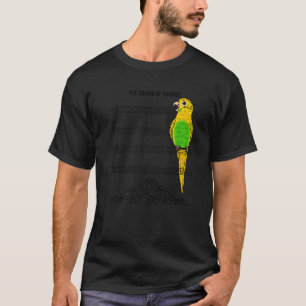 Camiseta El Loro Músico I Sonó El Silencio I El Budgie Amar
