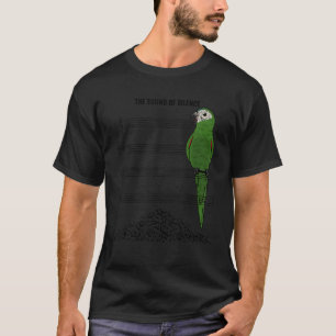 Camiseta El Loro Músico I Sonó Silencio I Hahns Macaw