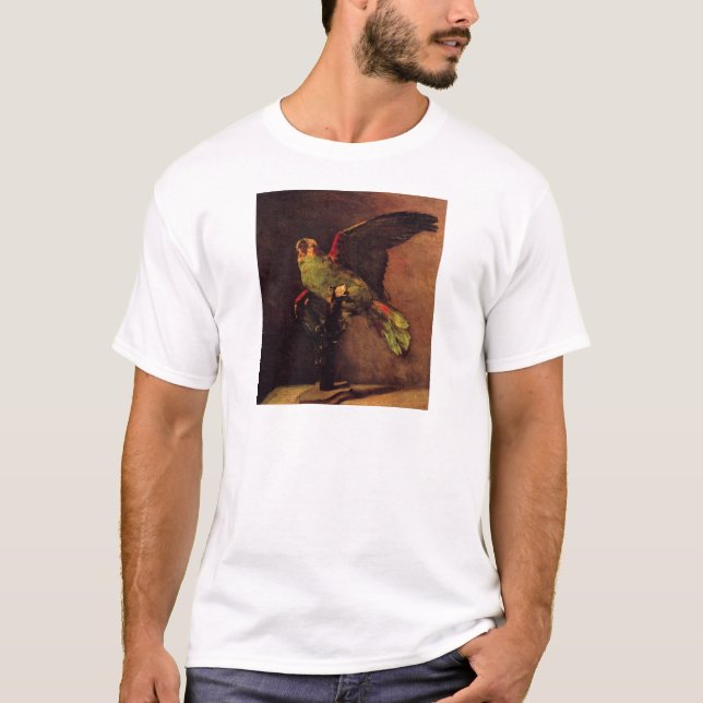 Camiseta El loro verde de Vincent van Gogh (Anverso)