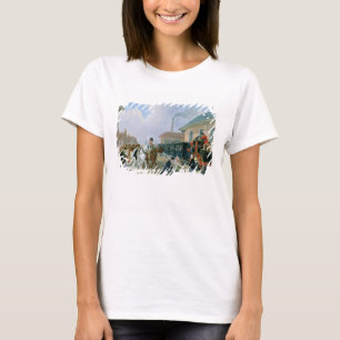 Camiseta El Louth-Londres Royal Mail que viaja en tren