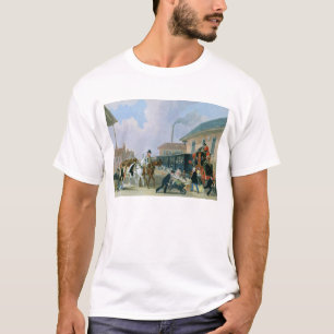 Camiseta El Louth-Londres Royal Mail que viaja en tren