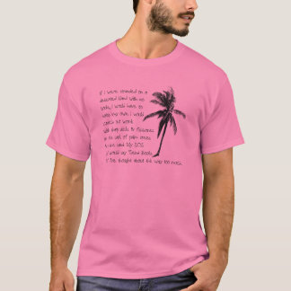Camiseta El Lover del libro está varado en la isla desierta