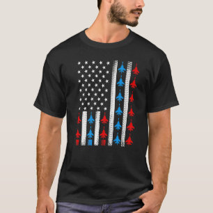 Camiseta El Luchador De La Bandera Estadounidense Jet 4 De 