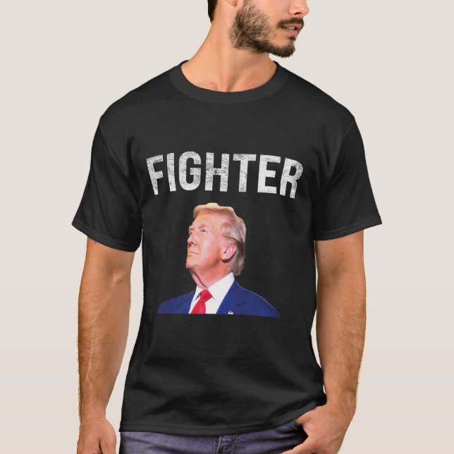 Camiseta El luchador Donald Trump 2024 (Anverso)