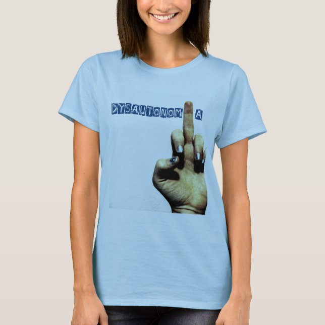 Camiseta ¡El luchar para una curación! (Anverso)