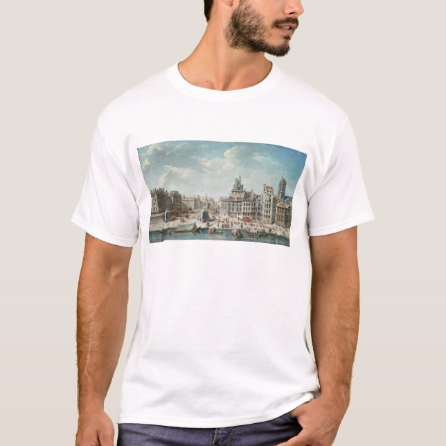 Camiseta El lugar de Huelga, París (Anverso)