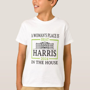 Camiseta El lugar de la mujer en la Casa Blanca 2024 Kamala