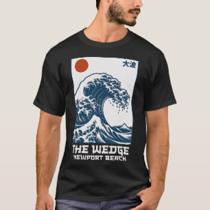 Camiseta El lugar de surf The Wedge Newport Beach Surfing G