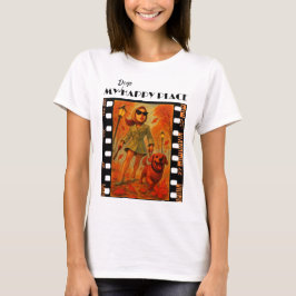 Camiseta El lugar feliz de mis perros (otoño)