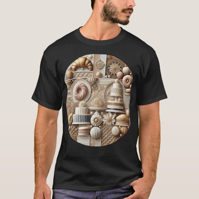 Camiseta El Lujoso Pastry Lover (Anverso)