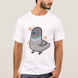 Camiseta El luto de la paloma � el arte animal