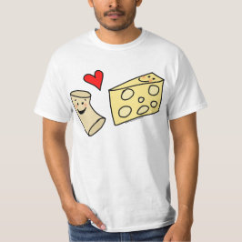 Camiseta El mac ama el queso, macarrones lindos divertidos