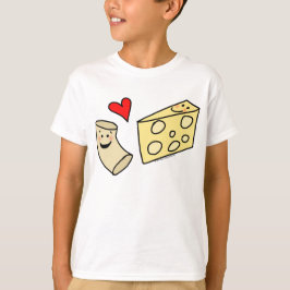 Camiseta El mac ama el queso, macarrones lindos divertidos