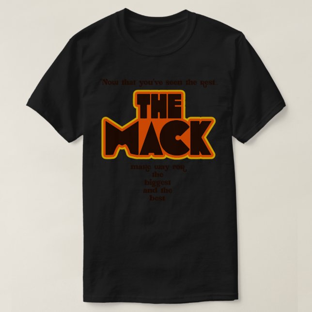 Camiseta El Mack es el más grande y el mejor (Diseño del anverso)