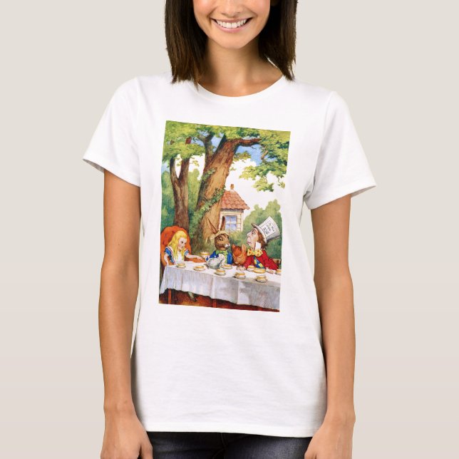 CAMISETA EL MAD HATTER'S TEA FIESTA (Anverso)