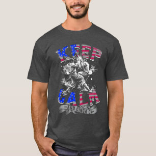 Camiseta El Maestro Brasileño De Capoeira Mantiene La Calma