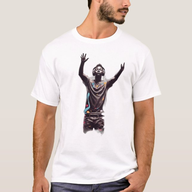 Camiseta "El Maestro de la Armonía: El viaje melódico de un (Anverso)