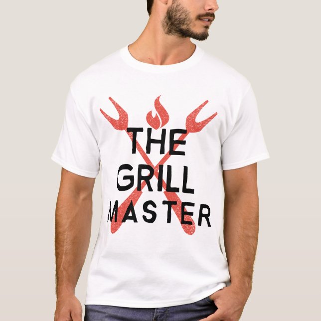 Camiseta El maestro de la parrilla (Anverso)