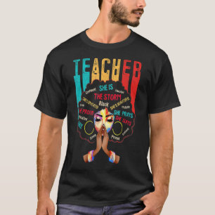 Camiseta El maestro inteligente Afro ama a Melanin African