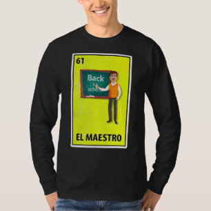 Camiseta El Maestro Mexicano de la Lotería de la Parodia