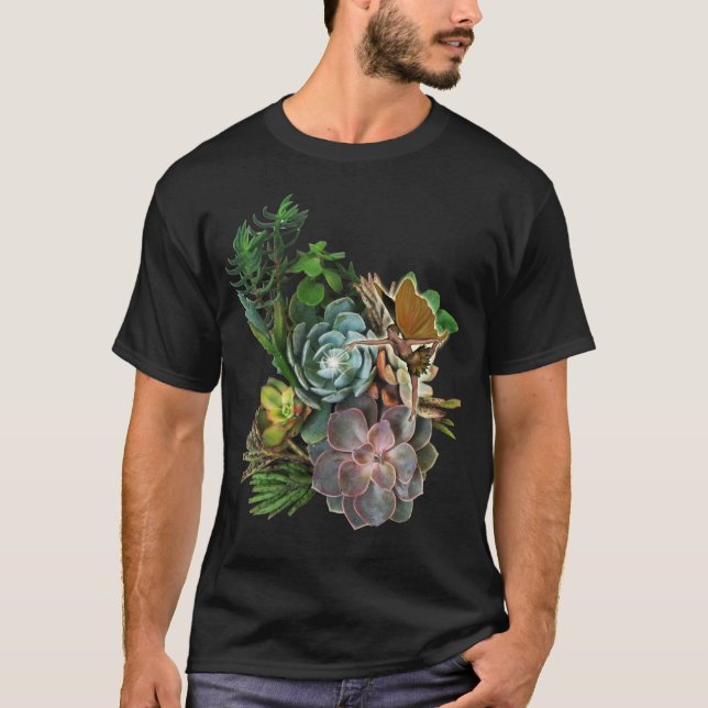 Camiseta El magnífico diseño del jardín (Anverso)